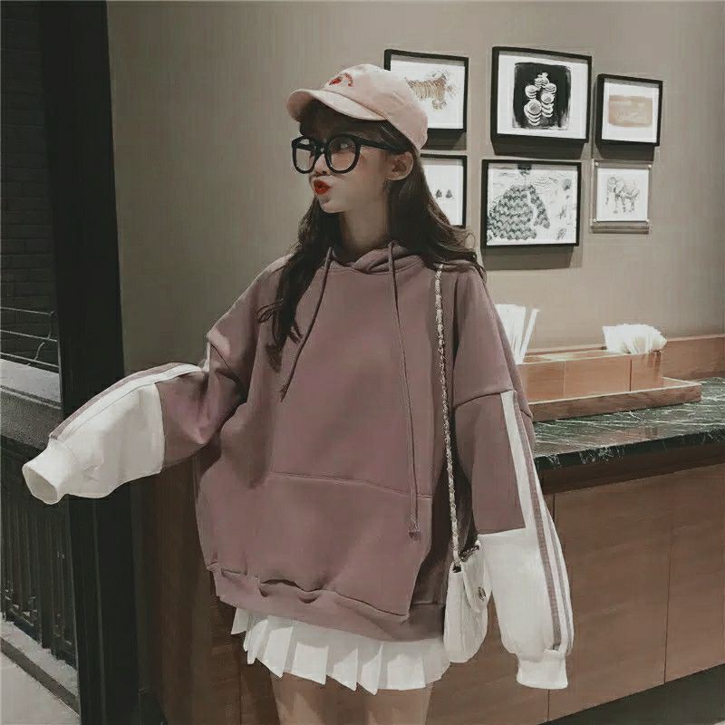 sweater oversize wanita korea