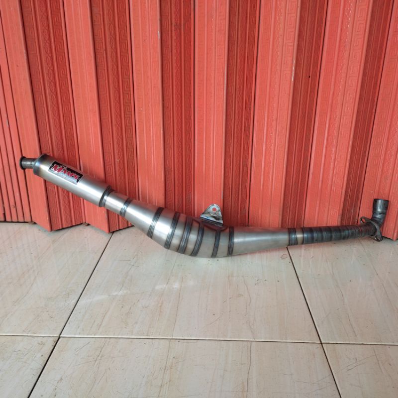 Knalpot Racing Fiz R, Fiz, Force 1, Kolong Samping Cobra Plat Karat