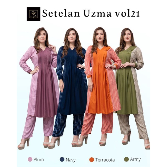daster Arab setelan dlusia JUMBO UZMA by dlusia original