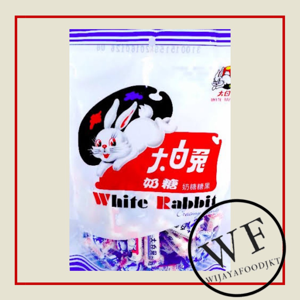 

Permen Susu White Rabbit (Permen Kelinci)/ permen jadoel 180grm