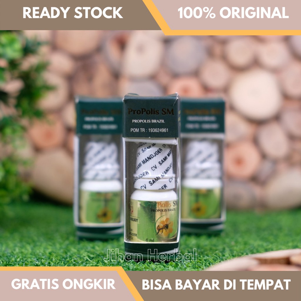 PROPOLIS SM - PROPOLIS SM BRAZIL - EKSTRAK PROPOLIS BRAZILIAN ASLI 100% With Nano Technology