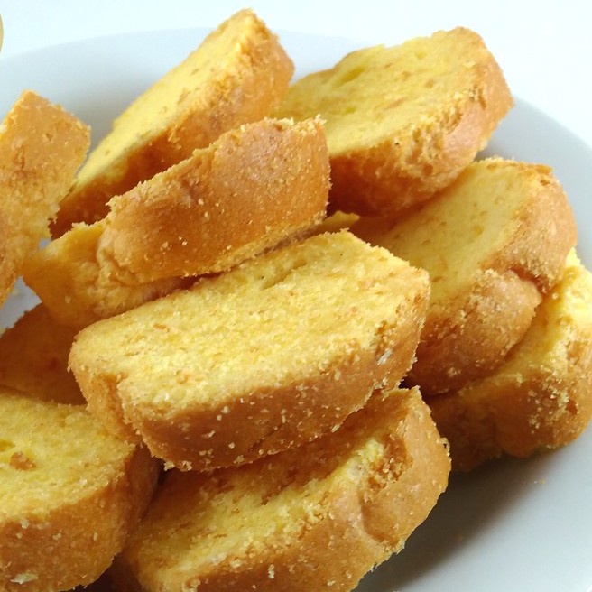 

Roti bagelen Bolu Kering 1kg Mini Sisir Renyah Manis Bolu Jadul