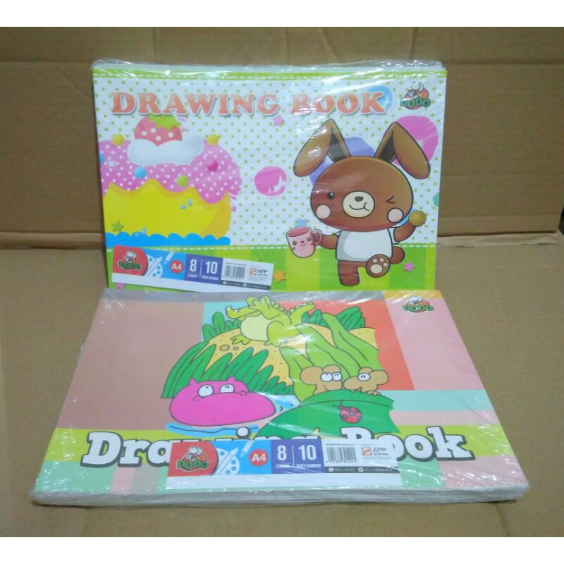 

(10 Buku) Buku Gambar Drawing Book DODO A4 - 8 Lembar