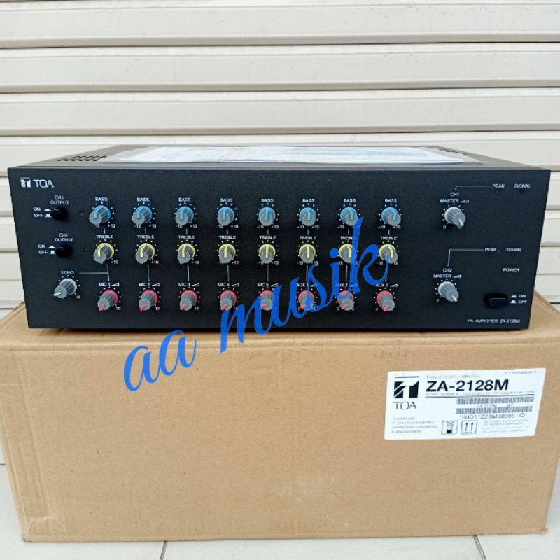AMPLI MIXER TOA ZA-2128M GARANSI RESMI