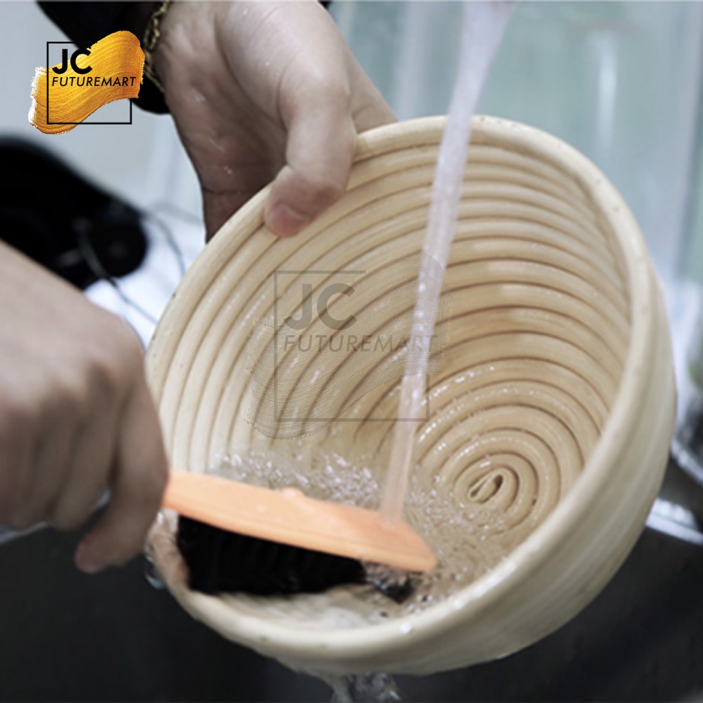 BANNETON ROTI BULAT ROTAN / RATTAN BASKET PROOFING DOUGH ROUND