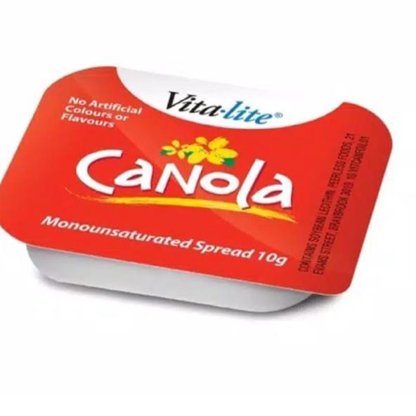 

[Star] 10 Cup Canola Vitalite Butter Cup (lemak tambahan nabati) / butter mpasi anchor unsalted