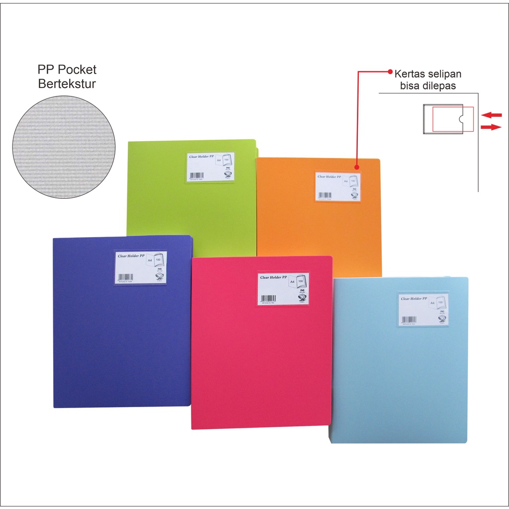 

Dokumen Keeper / Clear Holder / Document Keeper / Display Book EAGLE A4 100 Pocket