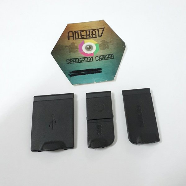 Karet Rubber Usb for Nikon D850 isi 3pcs