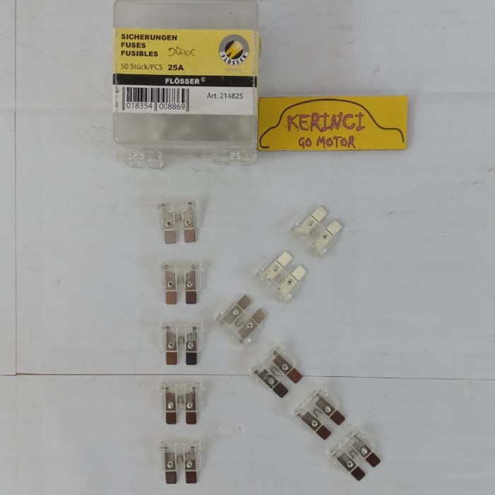 SEKRING FUSE DX BIG 25A FLOSSER GERMANY SKRING TANCAP - SEKRING TUSUK