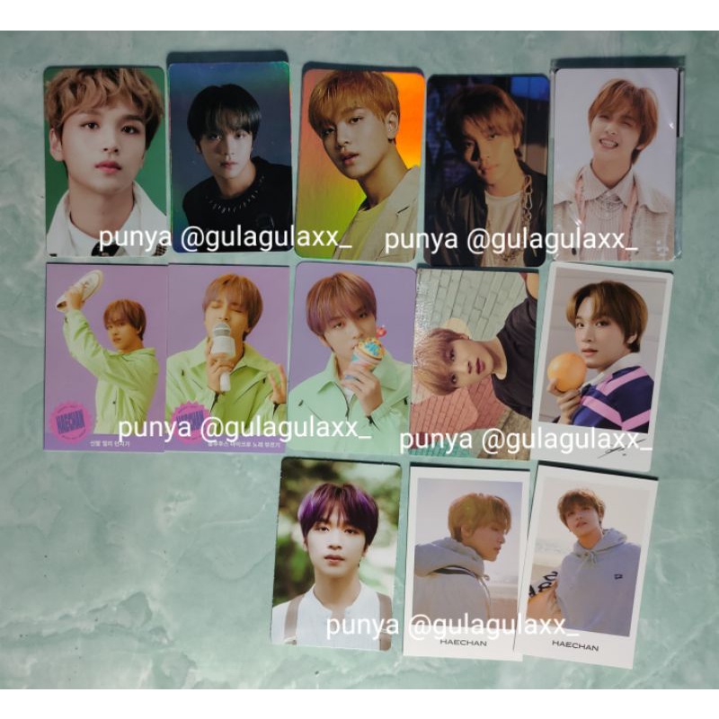 PC HAECHAN NCT DREAM 127 2020 HOLO CAHSBEE RESONANCE DAD RELOAD WE BOOM