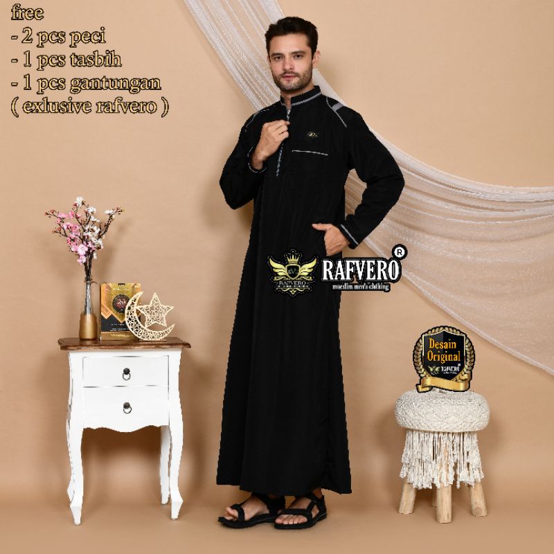 Gamis Jubah Pria Alsavas ORIGINAL RAFVERO