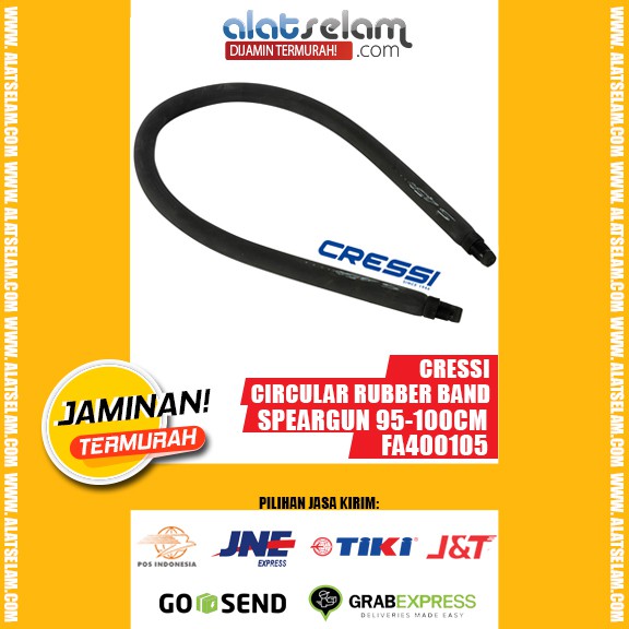 Cressi Circular Rubber Band S45 Plus 18mm 55cm (Speargun 95-100cm) FA400105 - Karet Speargun