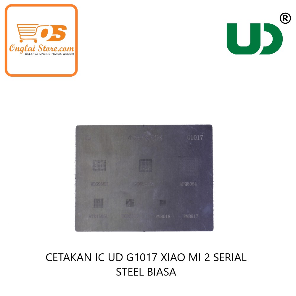 CETAKAN IC UD G1017 XIAO MI 2 SERIAL STEEL BIASA