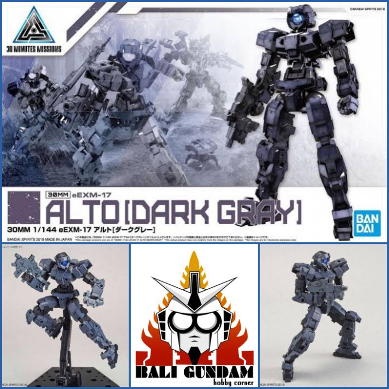 30MM 1/144 eEXM-17 ALTO DARK GRAY