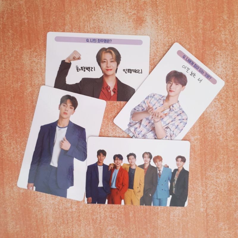Monsta X's Twotuckgom Photocard Benefit