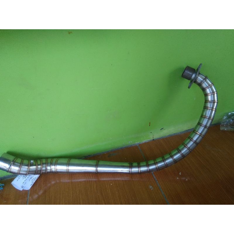 Pipa leher cacing jawara pipa knalpot  paten buat mp cb gl