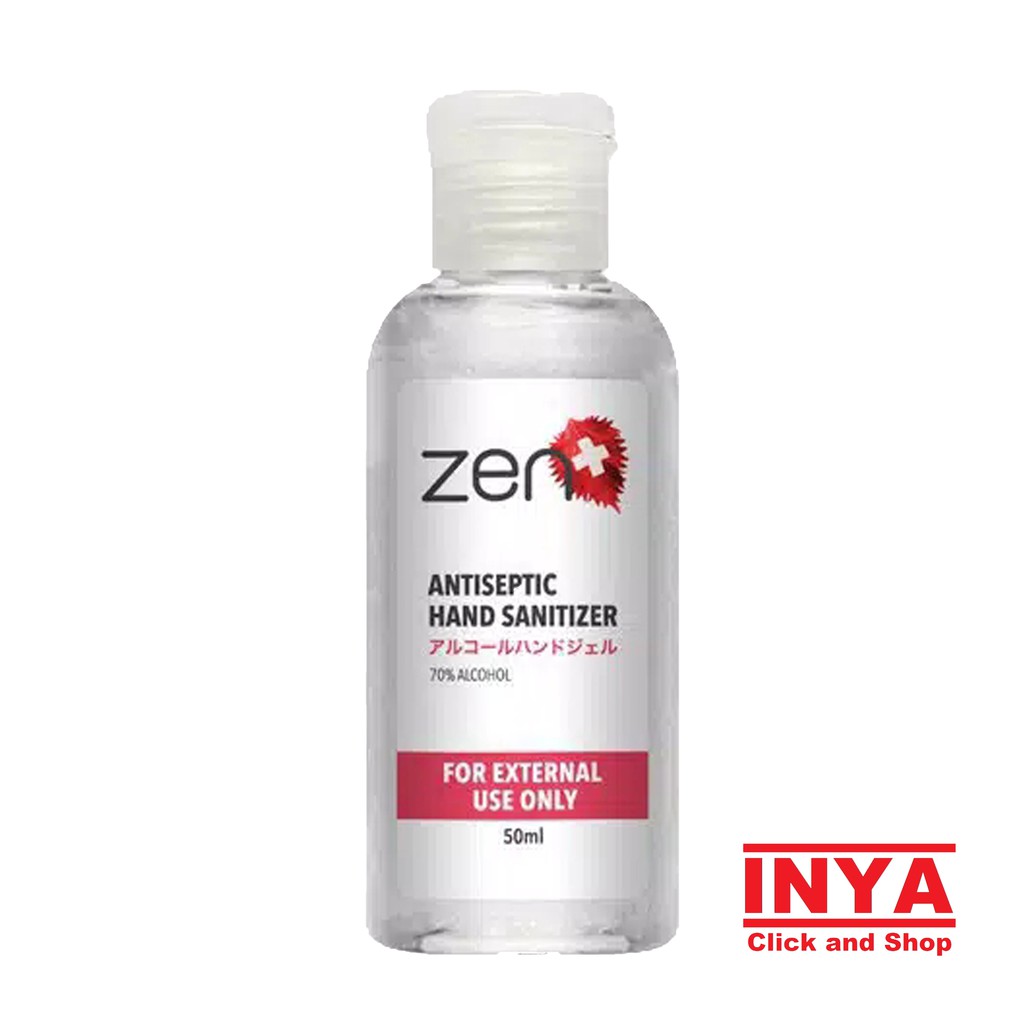 ZEN ANTISEPTIC AND HAND SANITIZER 50ml