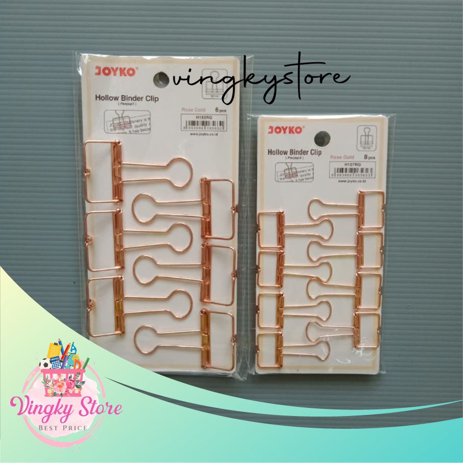 

Hollow Binder Clip Joyko