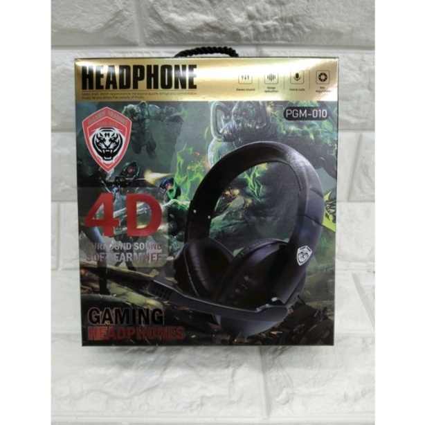 HF EARPHONE HEADSET headphone bando gaming PGM-010