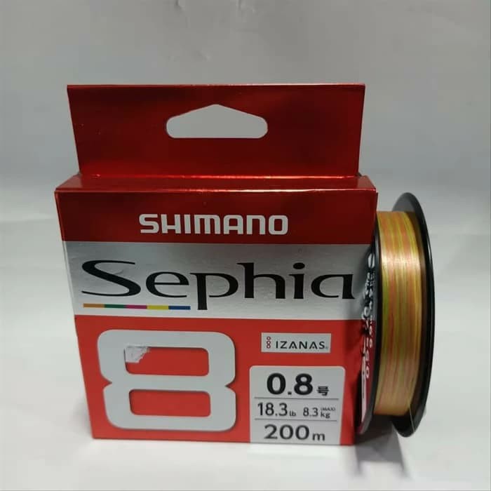 SENAR PANCING SHIMANO SEPHIA 8 PE 200M