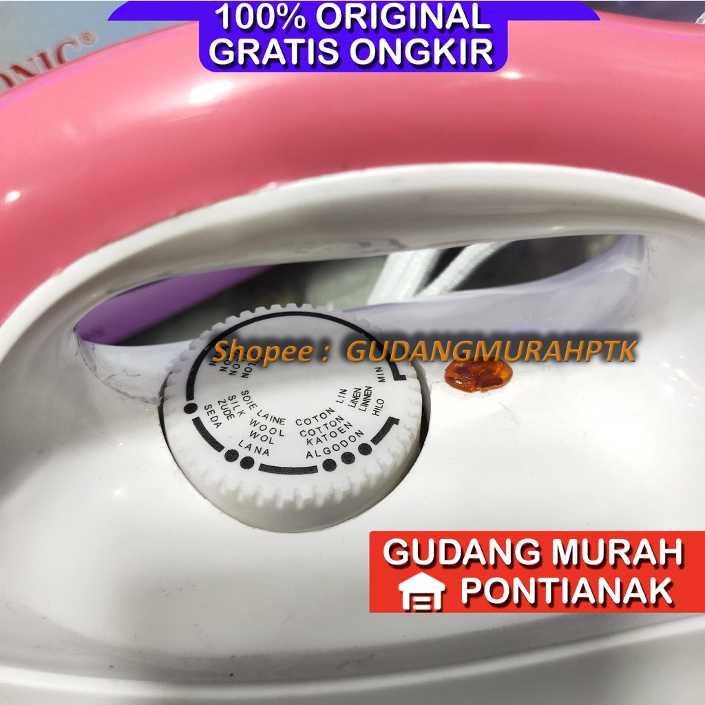 Setrika Trisonic Murah bukan Murahan