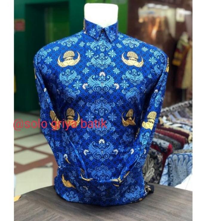 TEJ size jumbo Seragam Batik Korpri wanita dan pria/Batik Korpri(KORPRI  2022) RDX