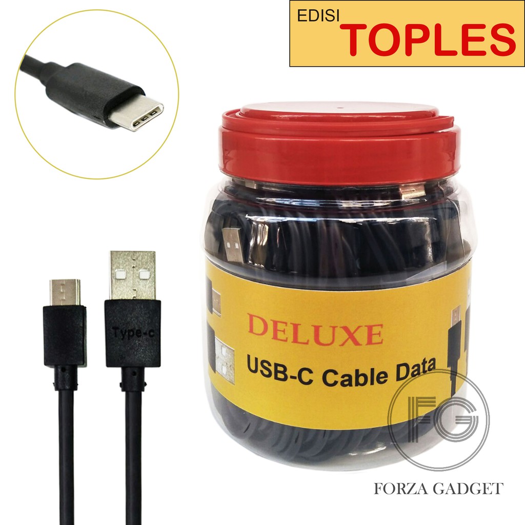 Rp 8000 Kabel USB Type-C Support Fast Charging minim 50pc free TOPLES