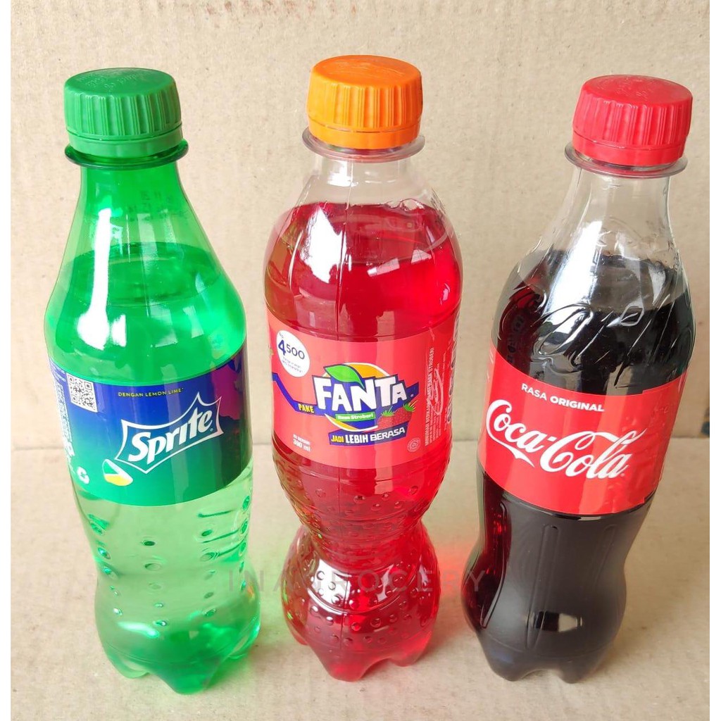 SOFT DRINK COCA COLA SPRITE FANTA  350ml Shopee Indonesia 