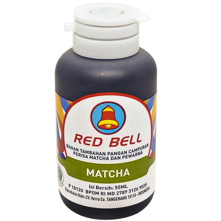 Red Bell Pasta Matcha 55ml RedBell Perisa Teh Hijau dan Pewarna Makanan