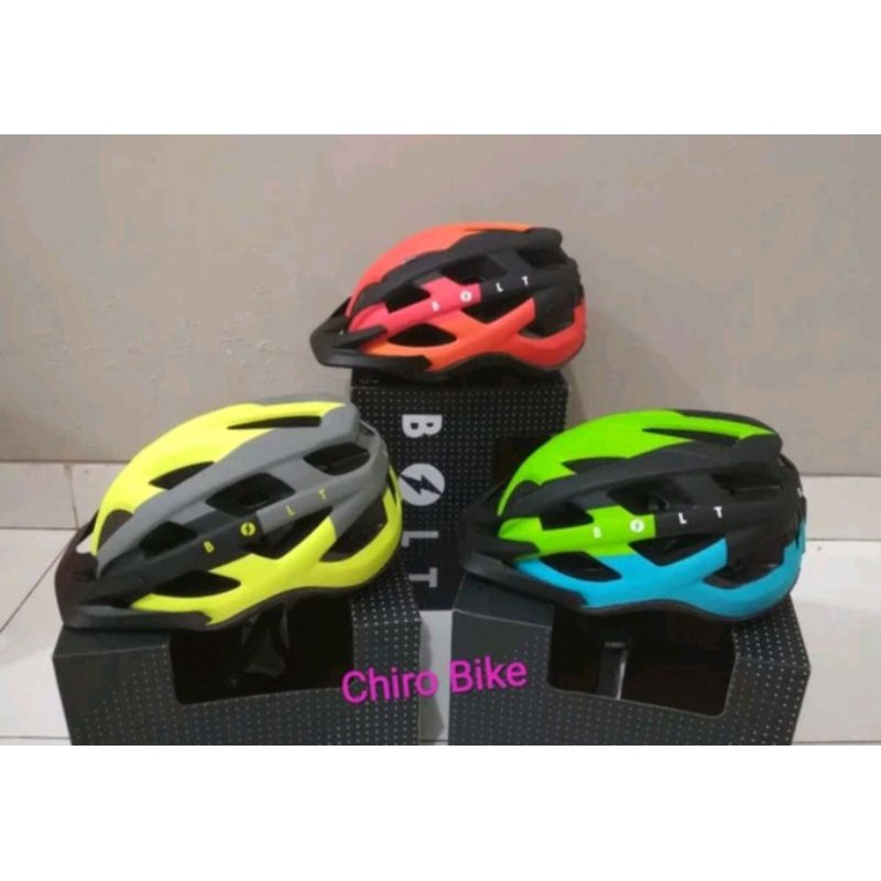 Helm sepeda polygon bolt