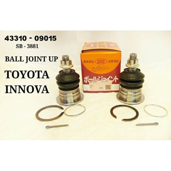 BALL JOINT UP "555" TOYOTA INNOVA
