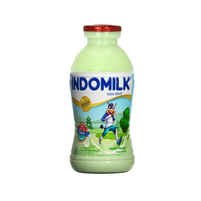 

Indomilk Botol Rasa Melon 190 ml