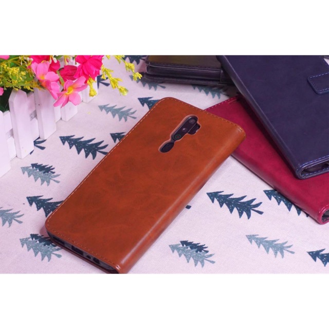 OPPO RENO 2F/RENO 3/RENO 3 PRO 5GPREMIUM DOMPET LEATHER FASHION CASE BEST QUALITY