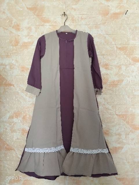 Gamis anak tanggung sabiyan diskon ..75000-65000