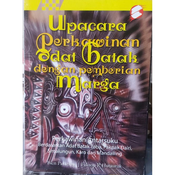 

Buku Upacara Perkawinan Adat Batak dengan Pemberian Marga