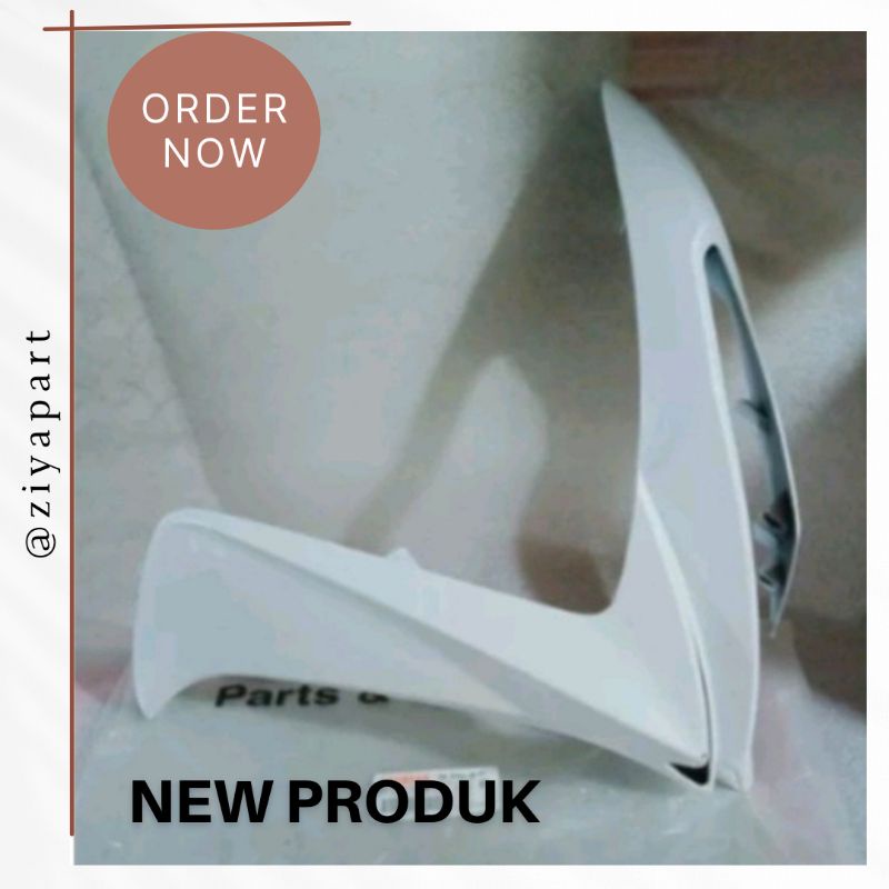 COVER DEPAN XEON RC SAYAP XEON RC KANAN PUTIH ASLI YAMAHA