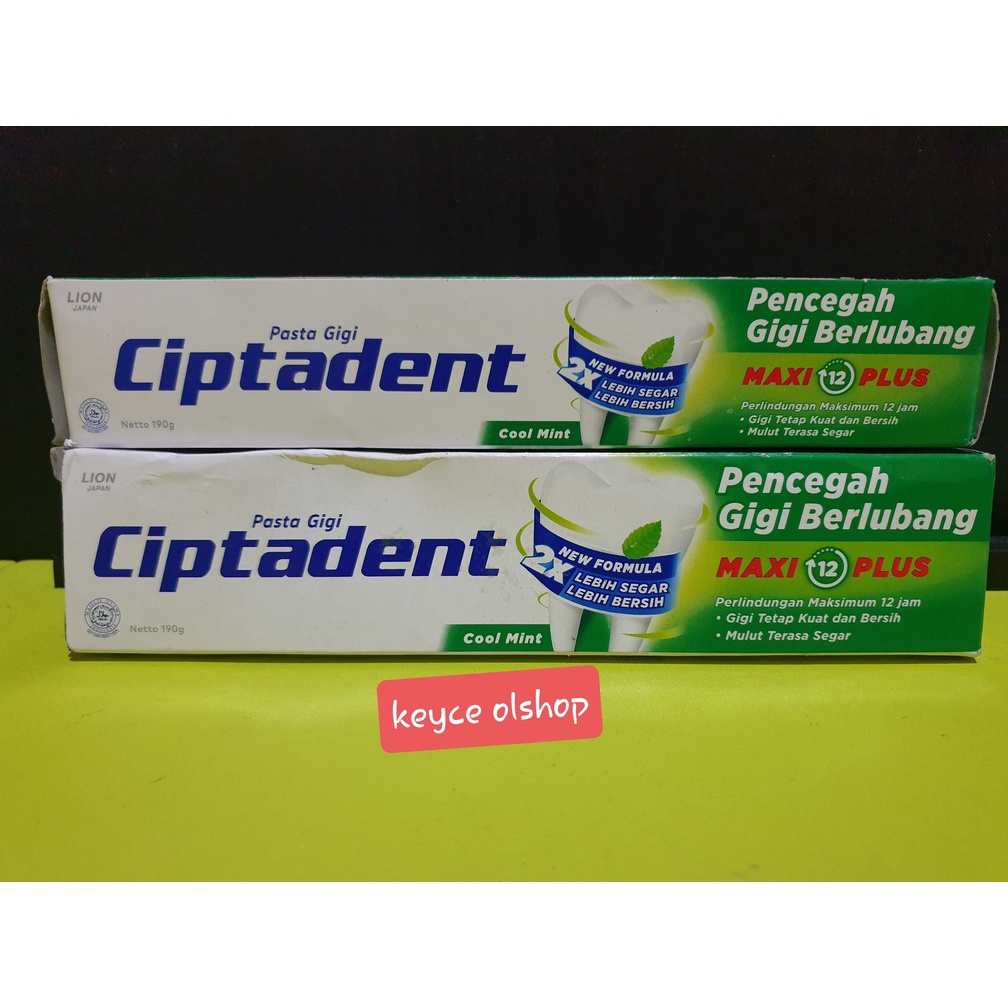 Pasta Gigi/Odol/Ciptadent pencegah gigi berlubang 190Gr