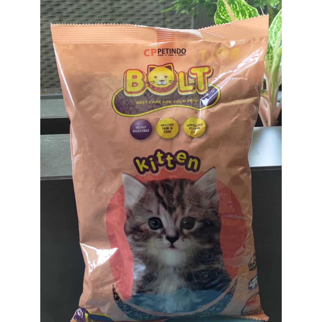 Bolt Salmon Kitten Cat Food Repack 1kg