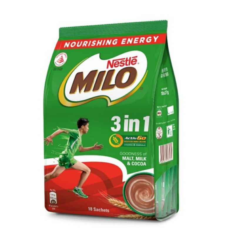 

Nestle Milo 3 in 1 SINGAPORE ready stock exp Maret 2026 15 packs Nestlé Milo 3in1 Singapore