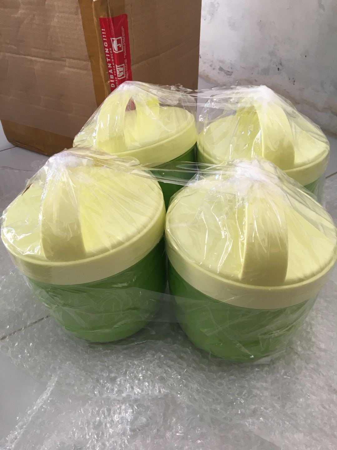 Rumah Gracia - Rantang Plastik Bakso / Sayur Golden Sunkist