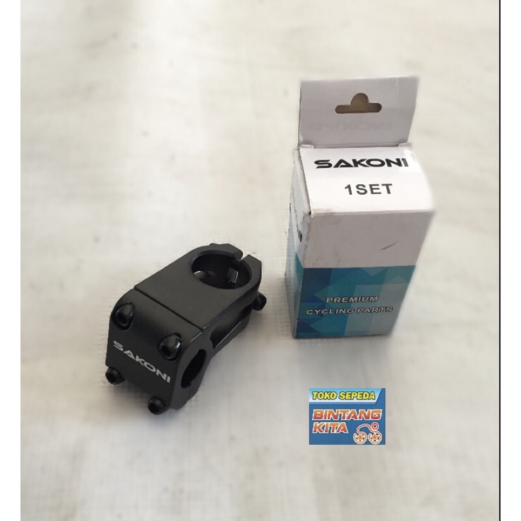 Stem Stir Sepeda Bmx 22.2mm Sakoni