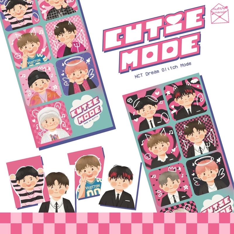 

Cutie Mode NCT Dream (Photo ID/Sticker Sheet)