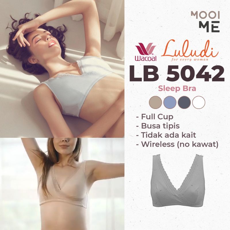 Luludi Sleep Wireless  Full Cup Bra LB 5042