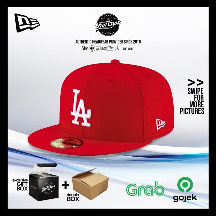 [Original] Los Angeles Dodgers 59Fifty - Red | Topi New Era