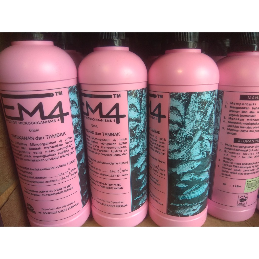 PROMO [Original] [COD] Probiotik Peternakan Perikanan EM4 REPACKING 250ML / Probiotik Peternakan / P