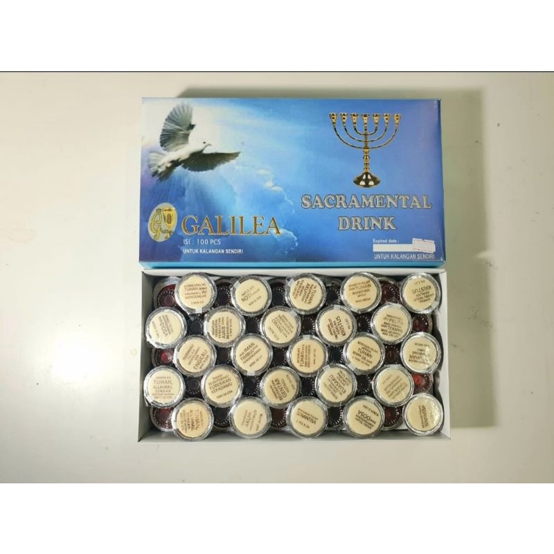 

ANGGUR HOSTI PERJAMUAN KUDUS 100pc