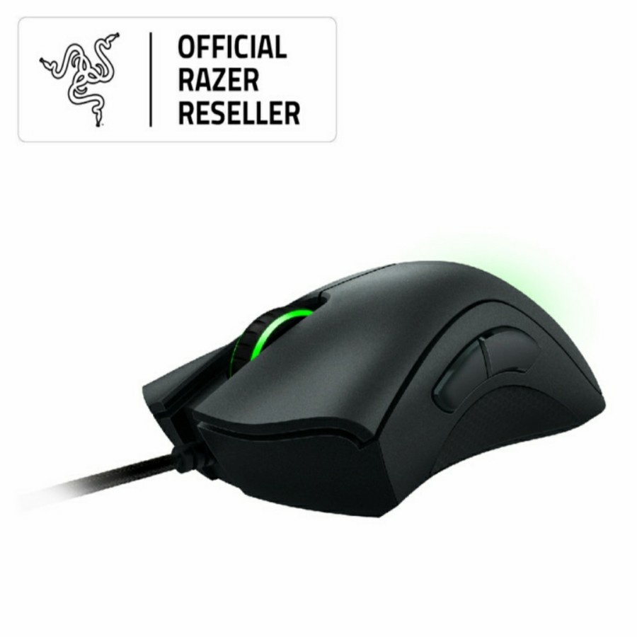 Razer DeathAdder Essential Black Gaming Mouse Wired 100% Ori Garansi Resmi