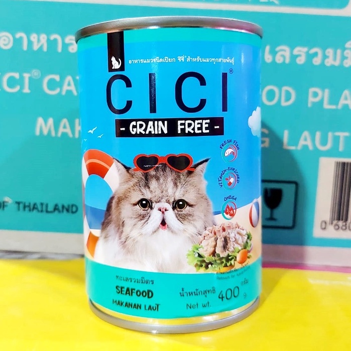 MAKANAN BASAH KUCING DEWASA CICI 400 GR