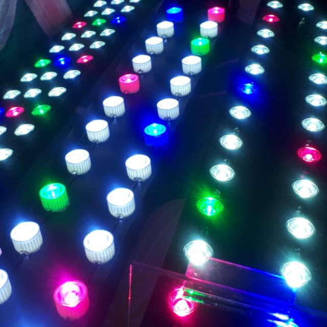 Lampu Aquarium Aquascape LED HPL DIY 24Watt 60cm tanpa lensa Berqualitas Super