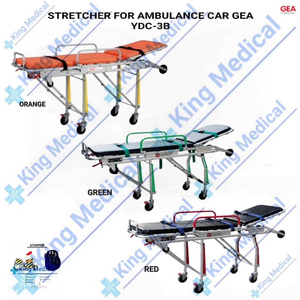 Stretcher For Ambulance Car GEA YDC-3B/Tandu Ambulan GEA YDC 3 B YDC3B